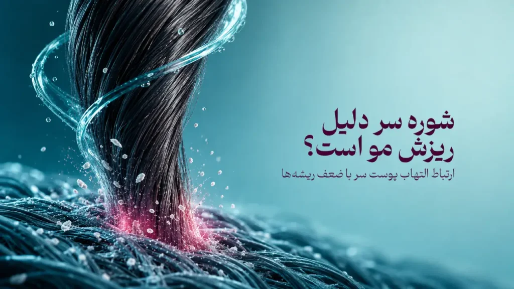 شوره سر و ریزش مو: آیا شوره سر باعث ریزش مو می‌شه؟